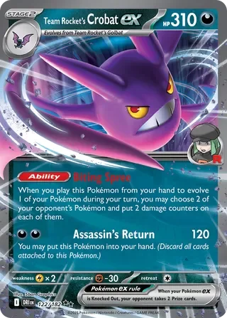 Team Rocket's Crobat ex