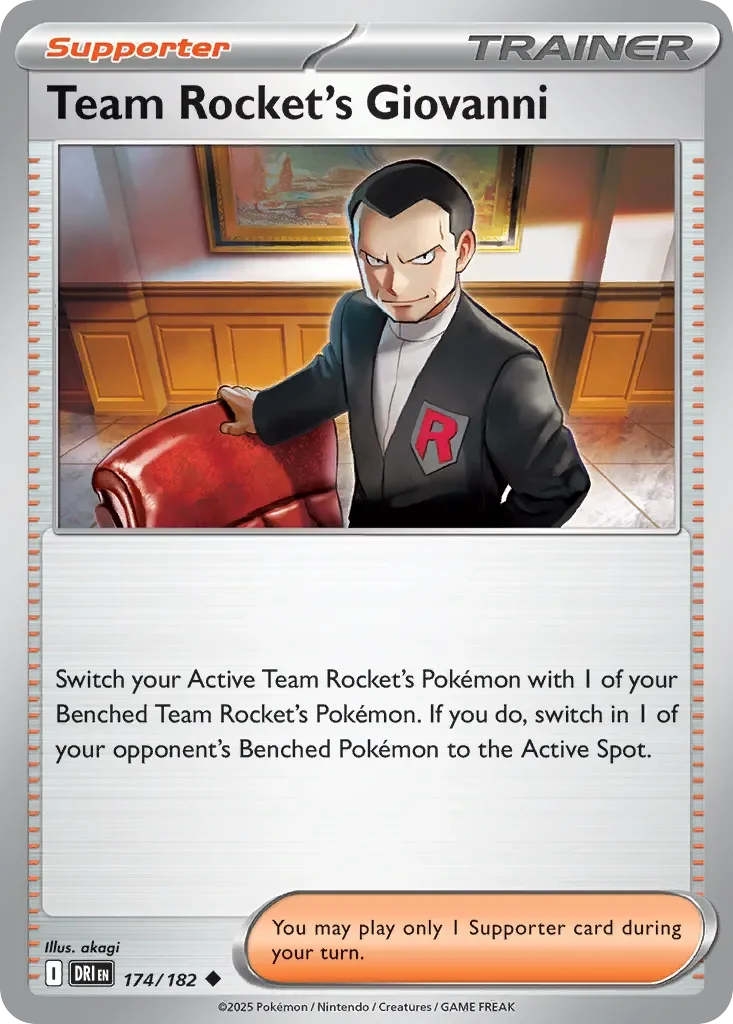 Team Rocket's Giovanni (Cosmos Holo)